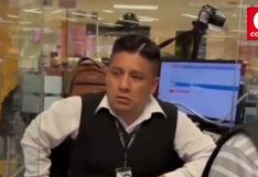 Detienen a trabajador acusado de falsificar registros migratorios en el aeropuerto Jorge Chávez
