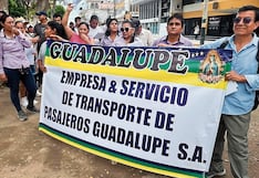 Transportistas protestan por la invasión de rutas en Piura