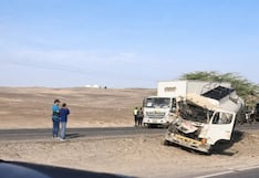 Pisco: brutal accidente de tránsito deja un conductor muerto cerca a Pozo Santo