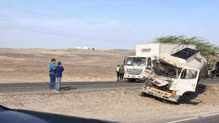 Pisco: brutal accidente de tránsito deja un conductor muerto cerca a Pozo Santo