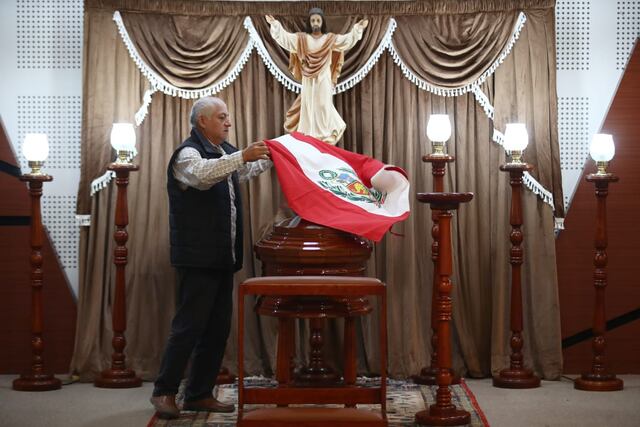 Velatorio de Iván Cruz. (Fotos: Jorge Cerdán/@photo.gec)
