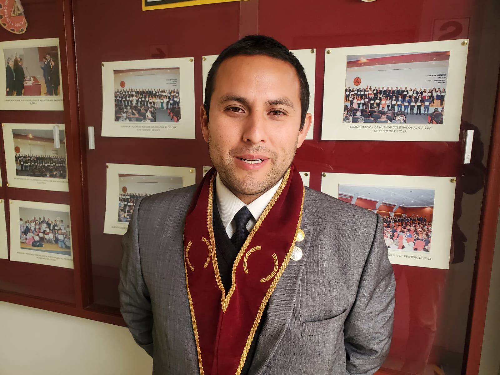 Julio Abarca, presidente de Conrede Arequipa.