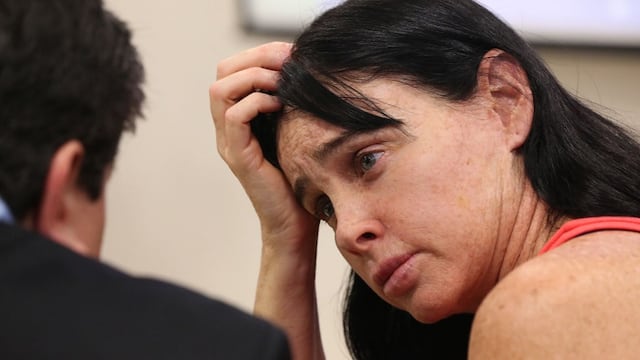 Defensa de Silvana Buscaglia: "Mi patrocinada agredió, pero al casco"