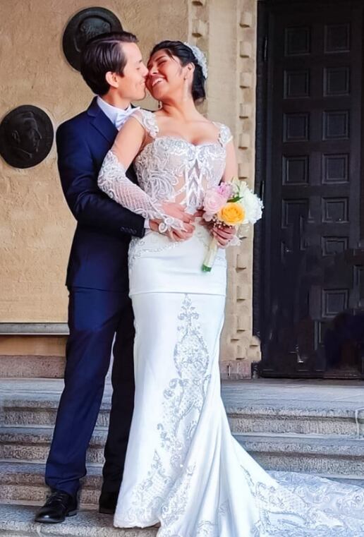 Yarita Lizeth y Patric Lundberg se casaron