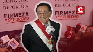 Balcázar afirma que “no es difícil gobernar un país” en su primer mensaje como presidente interino