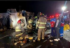 Tacna: Nueve muertos y 16 heridos deja choque de bus y camión en la vía Costanera