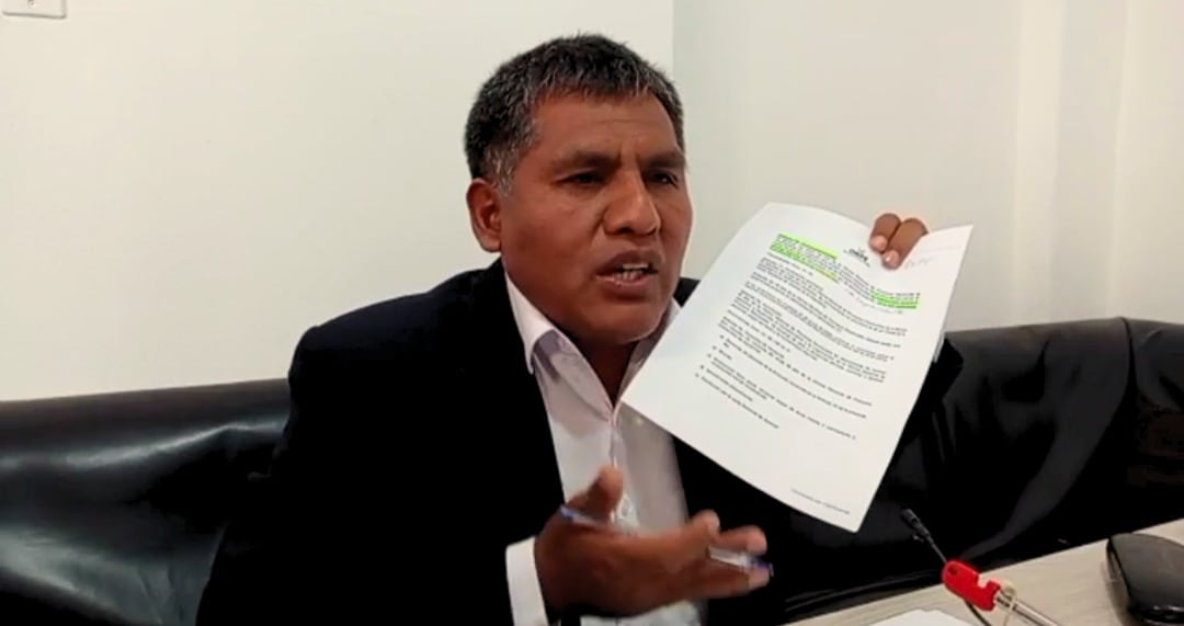 Congresista Jaime Quito. (Foto: Flor Barrios/@photo.gec)