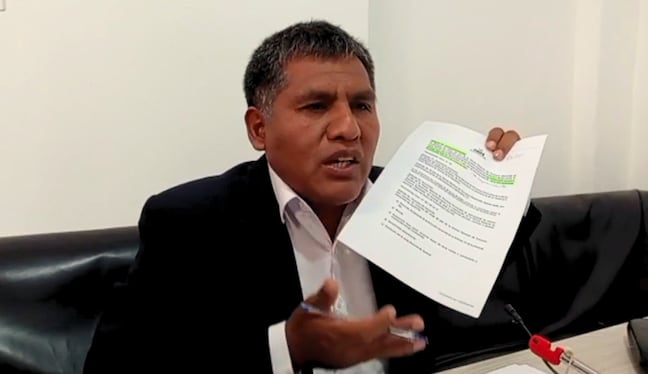 Congresista Jaime Quito. (Foto: Flor Barrios/@photo.gec)