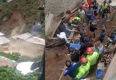 La Libertad: Deslizamiento de cerro sepulta vivienda y deja cinco fallecidos (VIDEO)