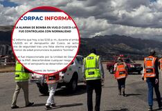 Vuelo Cusco–Lima operó con normalidad tras falsa alarma de bomba