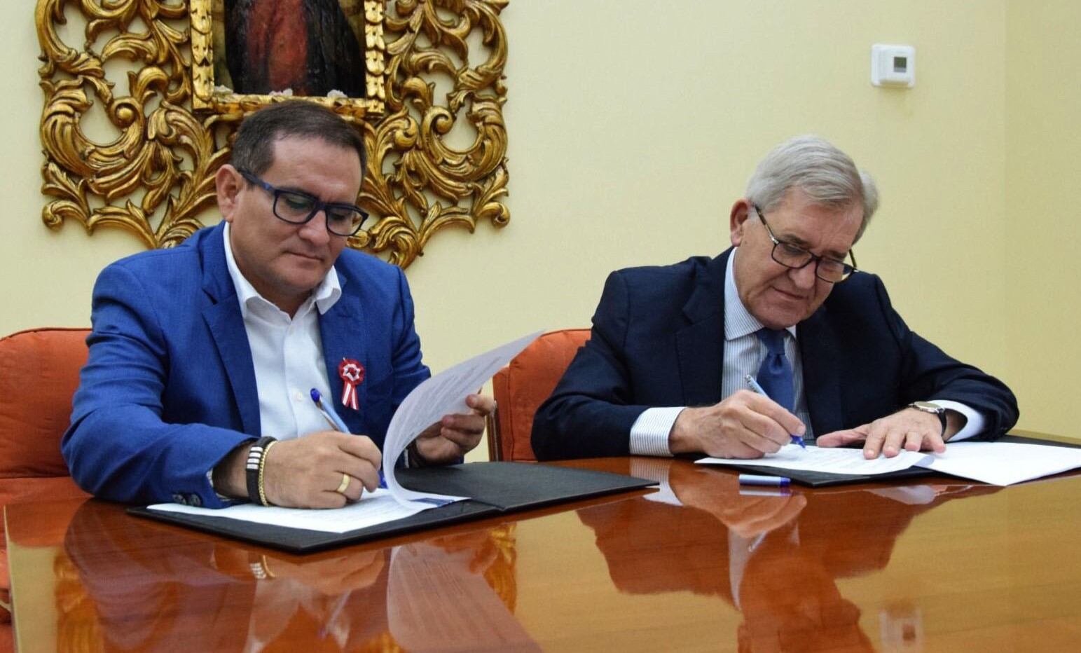 Municipalidad y Universidad de Piura firmaron convenio interinstitucional.