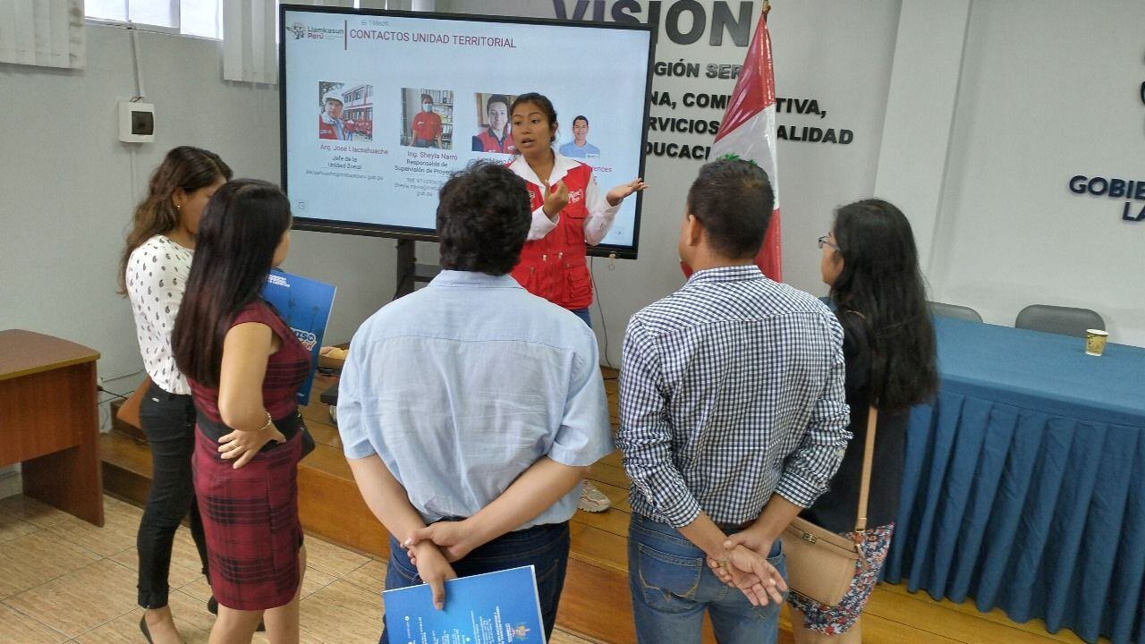 Gerencia Regional de Trabajo y Promoción del Empleo apoya en la formulación de fichas técnicas a las municipalidades.