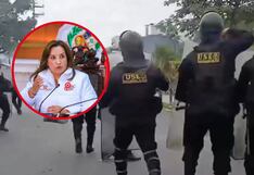 Violenta protesta en Iquitos opaca llegada de Dina Boluarte al Consejo de Estado