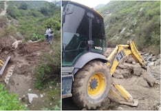 Pisco: inician trabajos de limpieza para recuperar vías afectadas por las lluvias en Huáncano