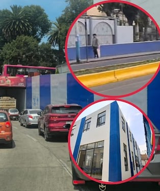 ¿Casualidad o mensaje político? Pintan espacios públicos de Arequipa de color azul (Foto: Composición GEC)