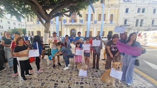 Chiclayo: vecinos protestan contra ordenanza que limita número de mascotas por vivienda