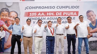 Autoridades piden seguridad en megaobra de 105 asentamientos de Piura
