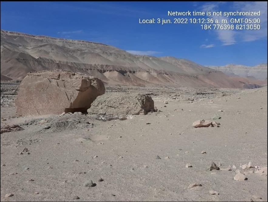 Paisaje arqueológico El Cubo, ubicado en el distrito de Huancarqui, provincia de Castilla, región Arequipa. Foto: DIRECCIÓN DESCONCENTRADA DE CULTURA DE AREQUIPA