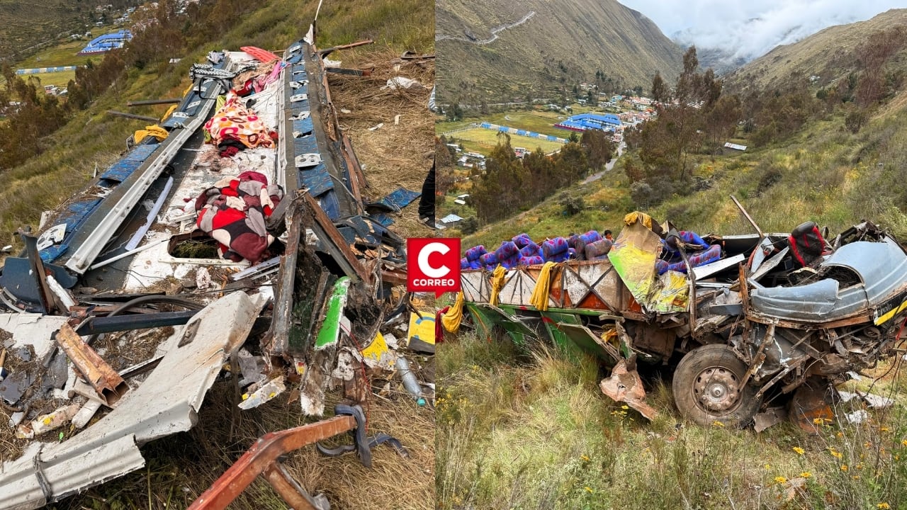 Puno: cuatro fallecidos y decenas de heridos tras un accidente en la selva de Sandia. Composición: Diario Correo.