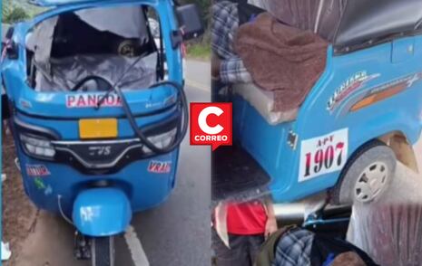 Pangoa: Pasajero muere en violento impacto entre mototaxi y camión