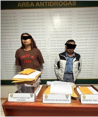 Cae presunta banda “Los granjeros de Pisco” con hasta tres kilos de drogas