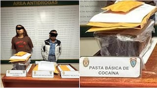Cae presunta banda “Los granjeros de Pisco” con hasta tres kilos de drogas