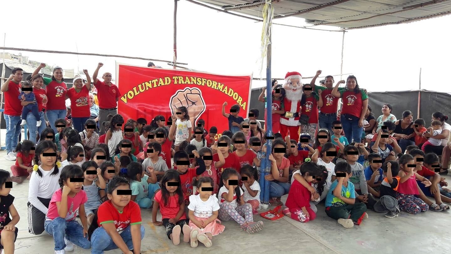 El grupo "Voluntad Transformadora" es sindicado de adoctrinar niños con ideas senderistas en Trujillo.