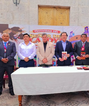Anuncian actividades por el "Señor de La Joya", patrono del distrito La Joya, Arequipa. Foto: Municipalidad de La Joya.