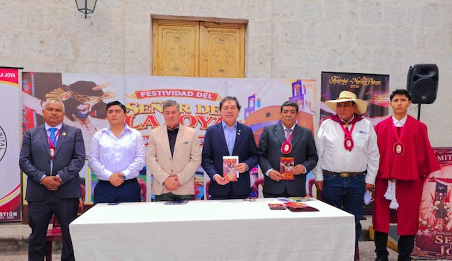 Anuncian actividades por el "Señor de La Joya", patrono del distrito La Joya, Arequipa. Foto: Municipalidad de La Joya.