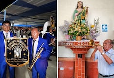 Una gloria viviente de la banda de músicos Santa Cecilia de Catacaos