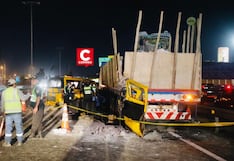 Chorrillos: tres muertos y ocho heridos tras violento choque entre miniván y tráiler en Panamericana Sur
