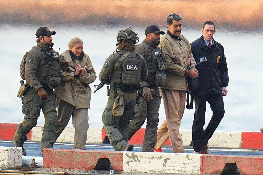 El expresidente Nicolás Maduro y su esposa Cilia Flores.