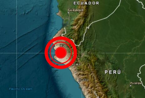 Sismo de magnitud 4.1 se registró esta mañana a 9 km al norte de Talara, según IGP