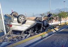 Joven de 18 años muere tras despiste y volcadura de una camioneta en Arequipa