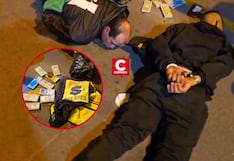 PNP captura a raqueteros que robaron 16 mil dólares a cambista en el Jirón de la Unión