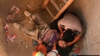 Una mujer sobrevive a la caída a un pozo de más de cuatro metros en Piura