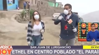 Ethel Pozo deja el set de TV para llevar ayuda a los más necesitados en San Juan de Lurigancho (VIDEO)