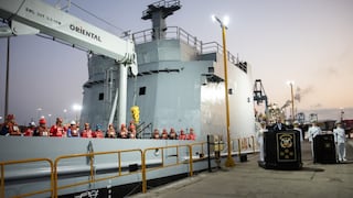 Marina de Guerra del Perú presenta B.A.P. Talara para reforzar transporte militar y respuesta ante emergencias
