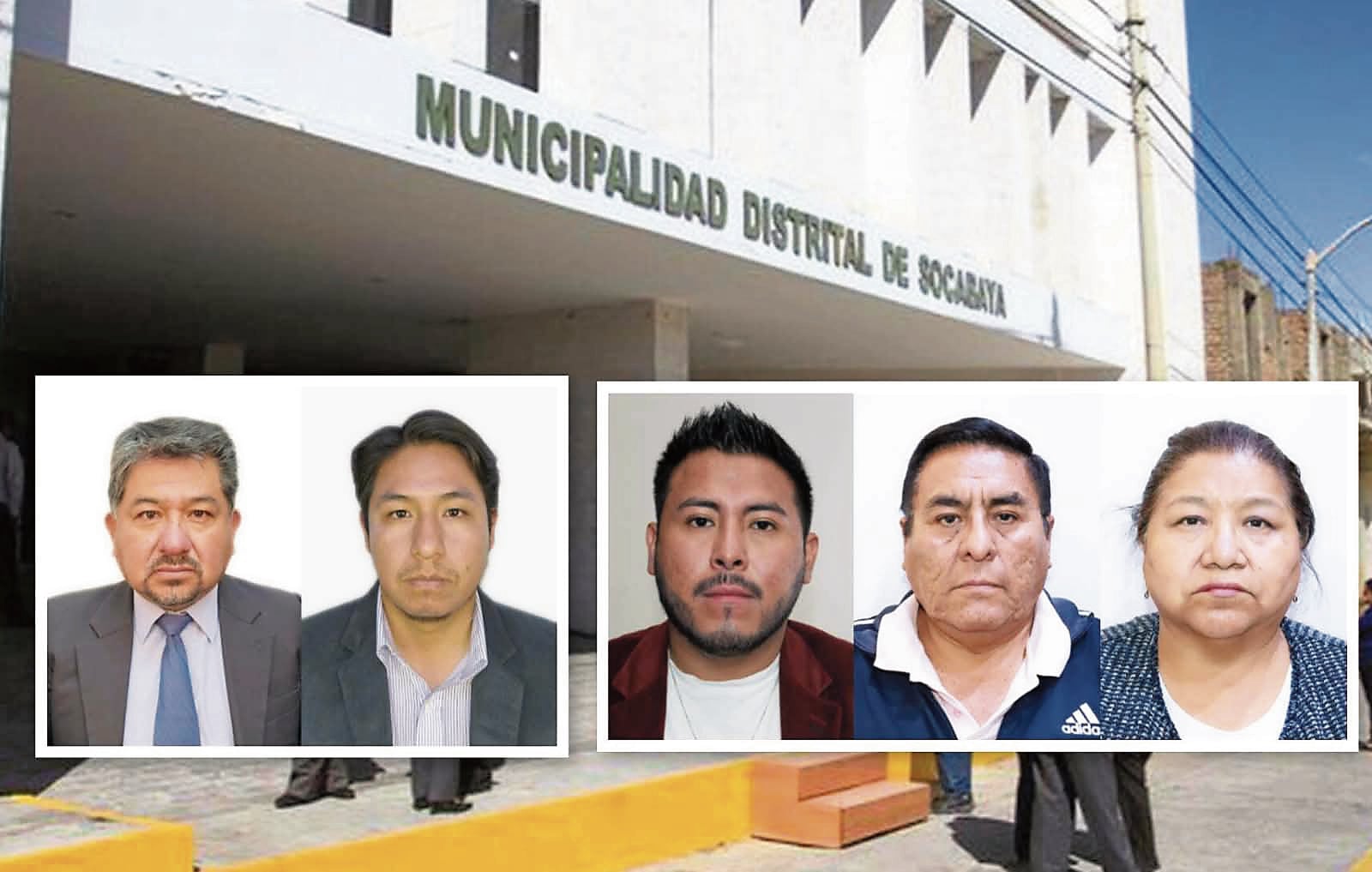 Miembros de una familia postulan en la misma lista en Socabaya. Foto: Composición GEC.