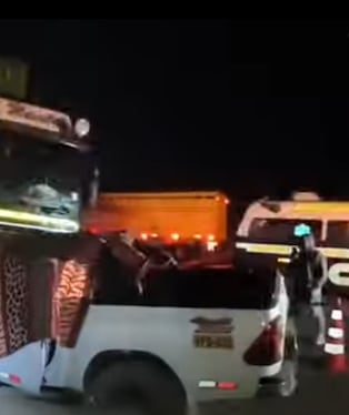 Dos mujeres mueren en choque en la Panamericana Sur, a la altura de Pampa Baja