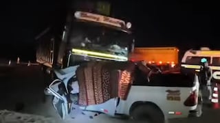Dos mujeres mueren en choque en la Panamericana Sur, a la altura de Pampa Baja
