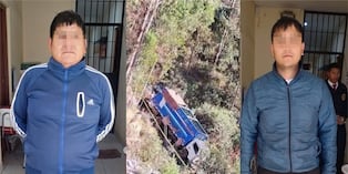 Caen acusados de asaltar camión y ocasionar la muerte de seis personas en Cusco (VIDEO)