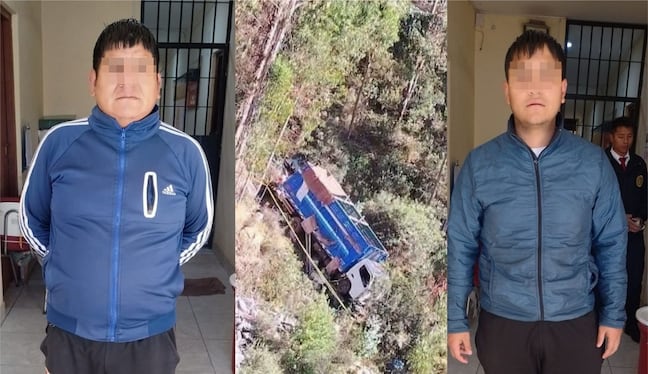 Caen acusados de asaltar camión y ocasionar la muerte de seis personas en Cusco (VIDEO)