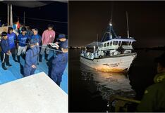 Nueve pescadores artesanales desaparecidos llegaron sanos y salvos al puerto de Pisco