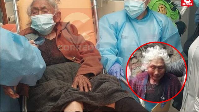 Anciana de 104 años vive abandonada en una humilde choza en Tarma