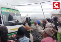 Vecinos se enfrentan a transportistas de Petra por alza de pasajes en Huancayo
