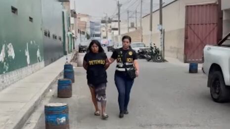 SJL: PNP detiene a ‘Chata Margot’, presunta integrante de la banda ‘Los Raudos del Cono Este’