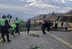 Jauja: pobladores bloquean carretera a Tarma y exigen culminar Universidad de Música de Acolla