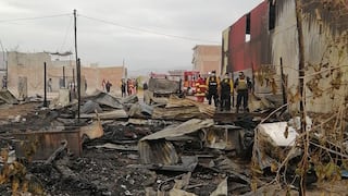Moquegua: Incendio arrasa cinco viviendas humildes y vehículo