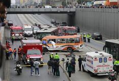 Cúster que provocó choque tras invadir vía del Metropolitano cuenta con más de S/9 mil en papeletas